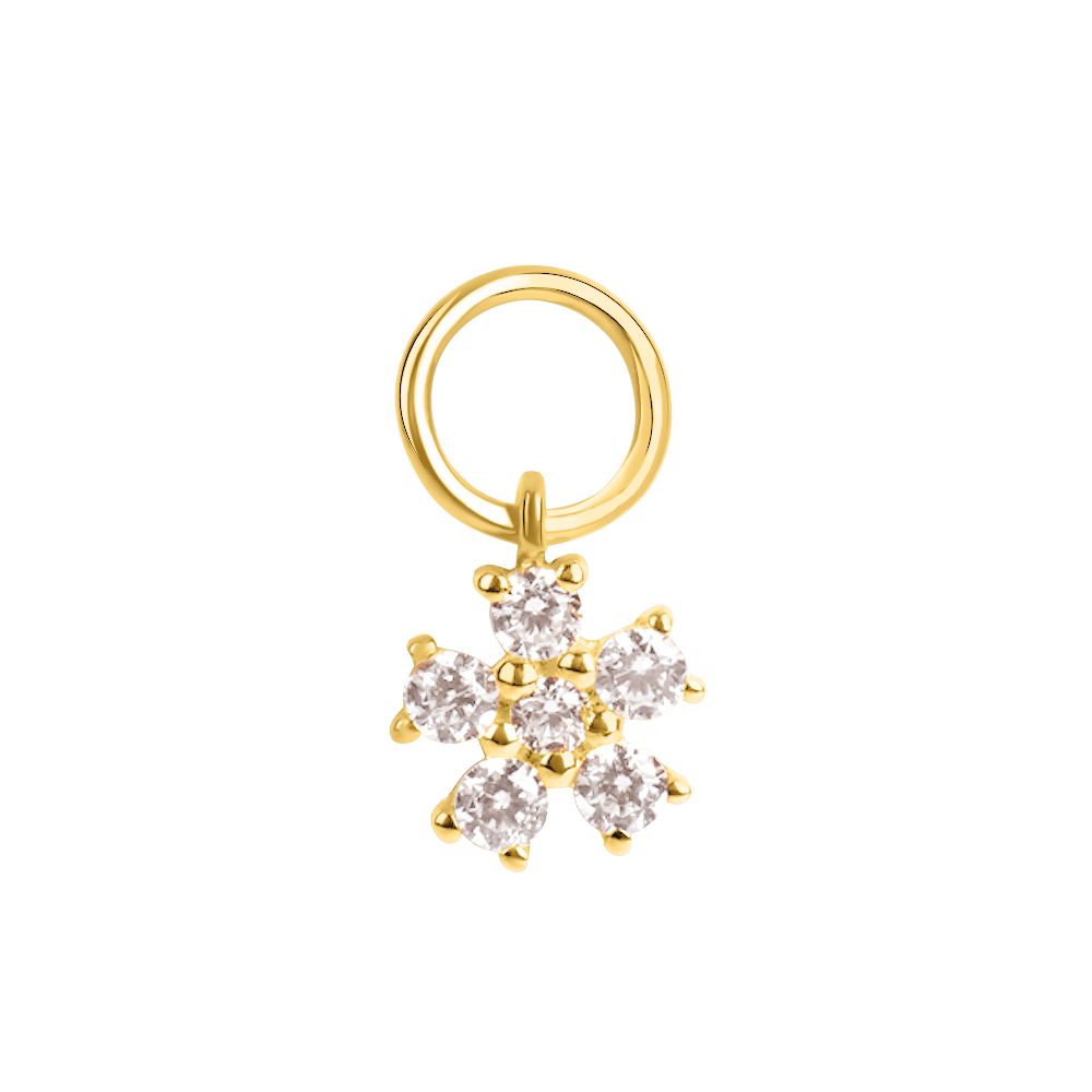 Stroili Pendente Fiore Oro Giallo 9K Toujours 