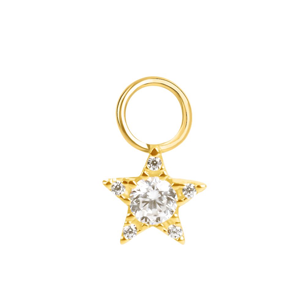 Stroili Pendente Stella Oro Giallo 9K Toujours