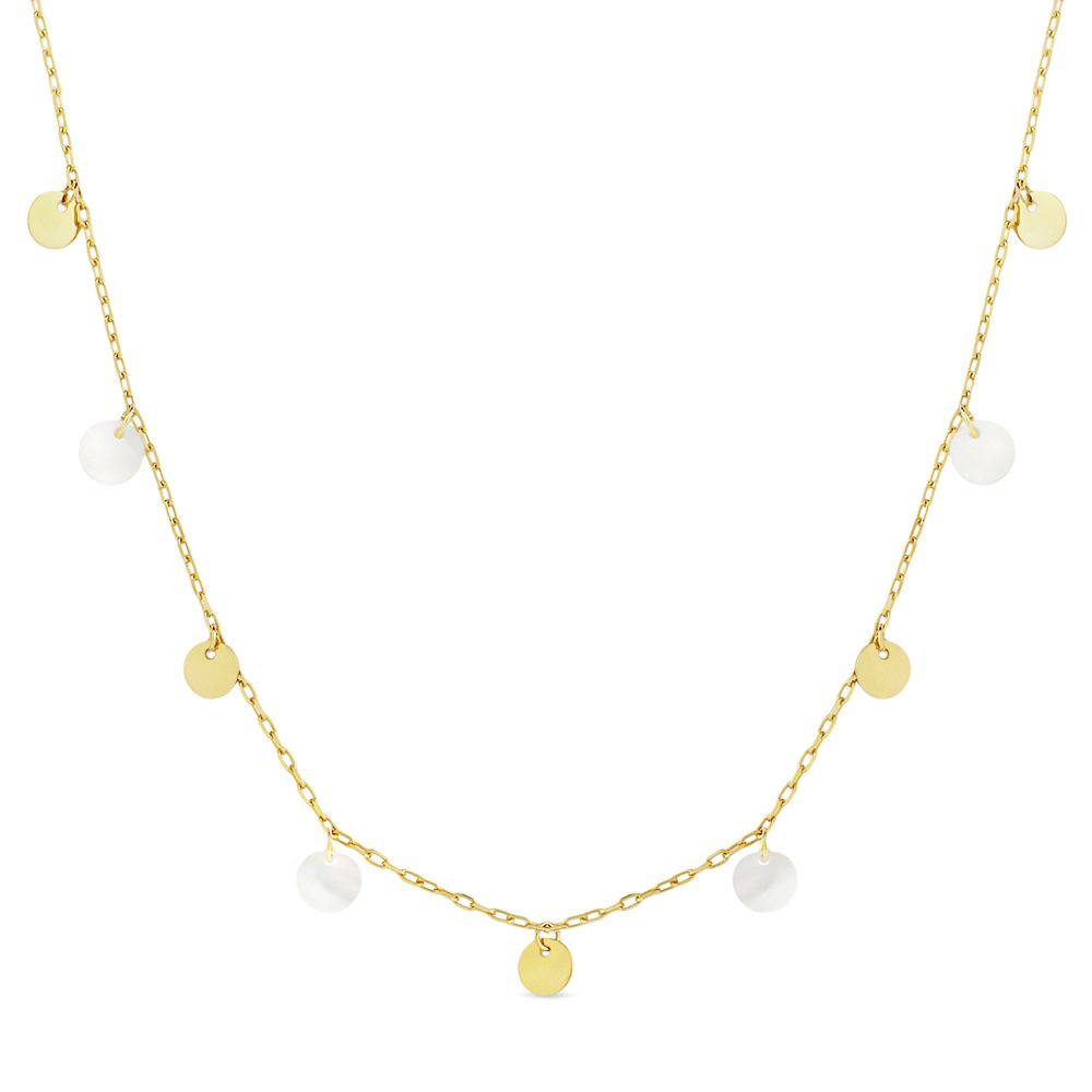 Stroili Collana Oro Giallo 9K Madreperla e Charm Beverly