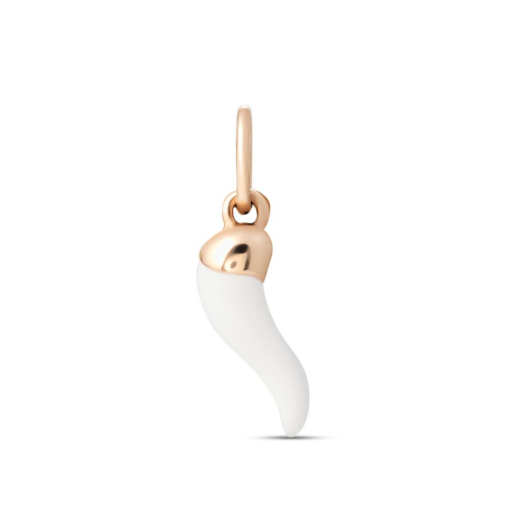 Stroili Pendente Cornetto Bianco Argento Love Beats