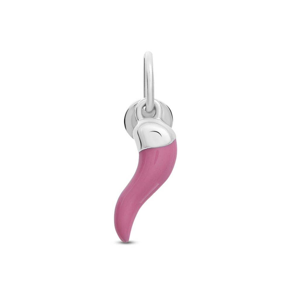 Stroili Pendente Cornetto Rosa Argento Love Beats