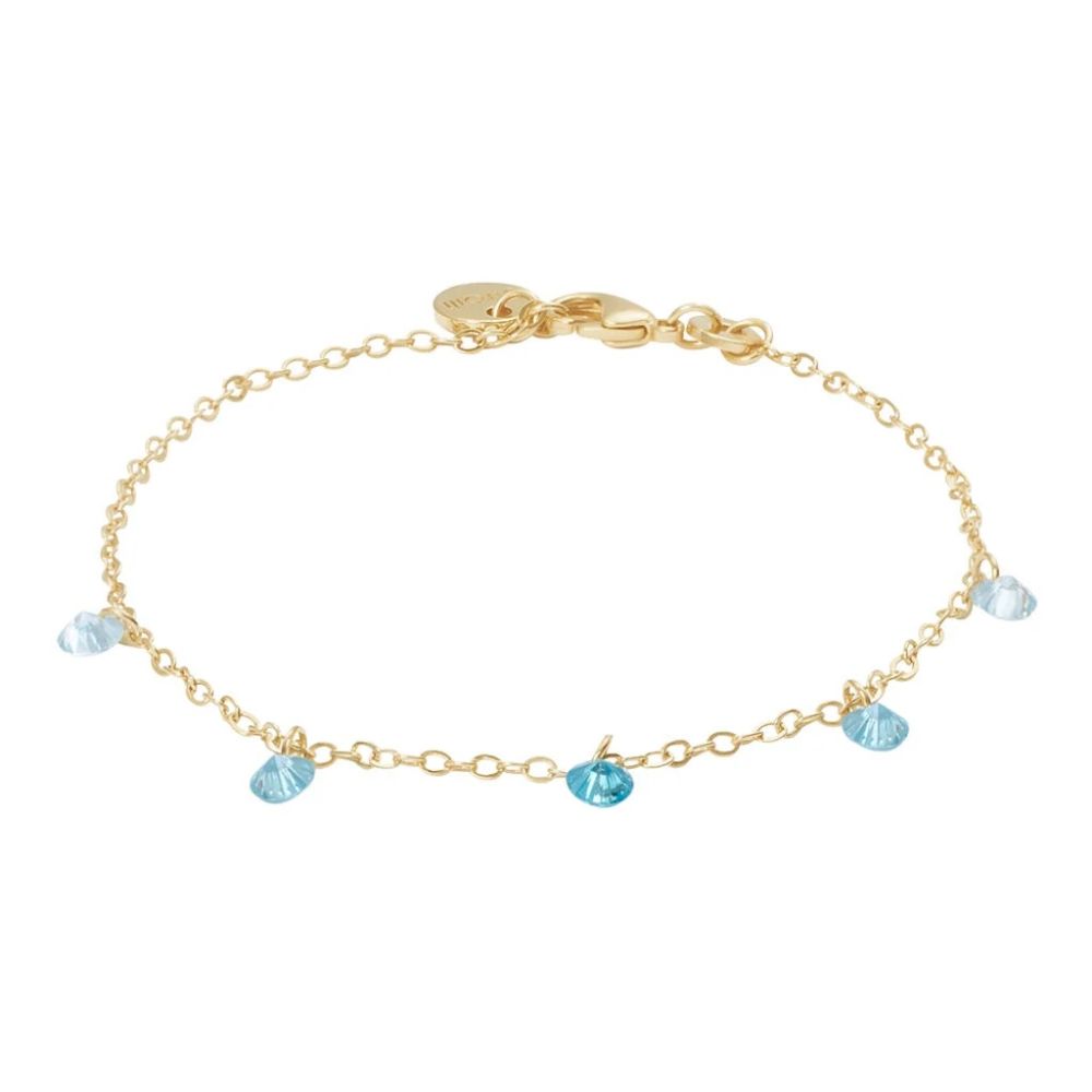 Stroili Bracciale Placcato oro e Cristalli Multi Golden Dream