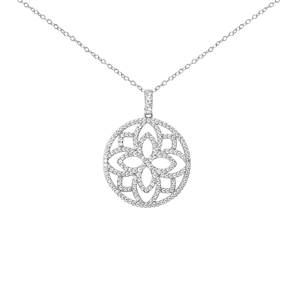 Stroili Collana Argento Arabesque e Zirconi Silver Shine