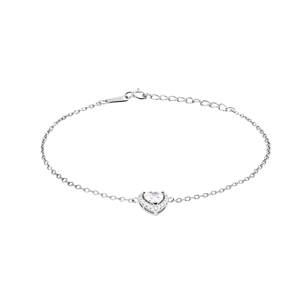 Stroili Bracciale Argento Cuore Silver Elegance