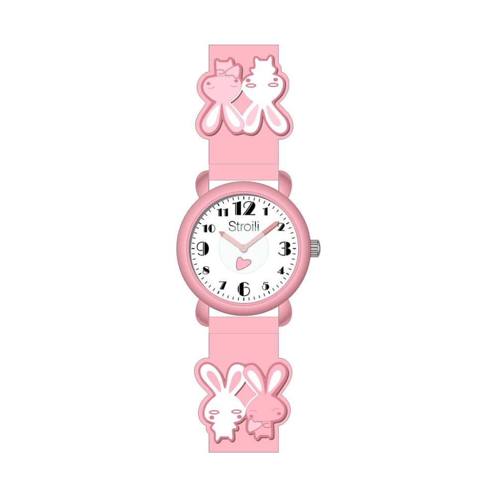 Stroili Orologio Kids Solo Tempo Gomma Rosa