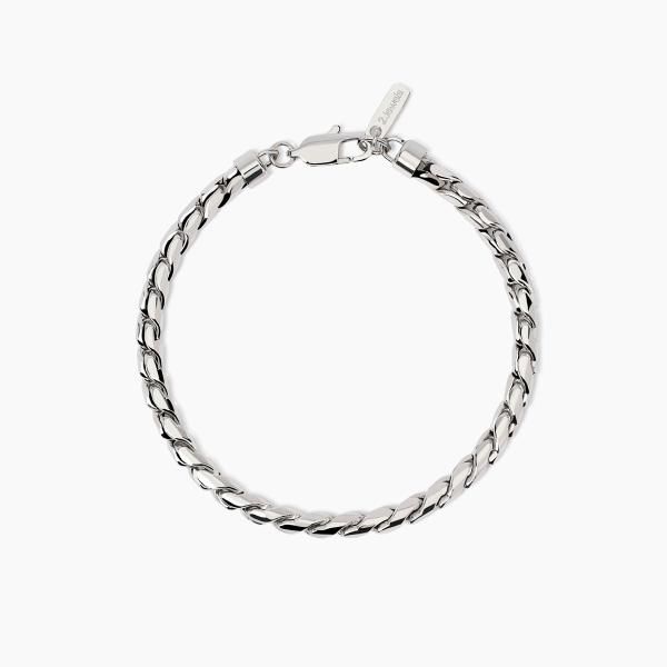 2 Jewels Bracciale Acciaio Catena Cardano Tonda