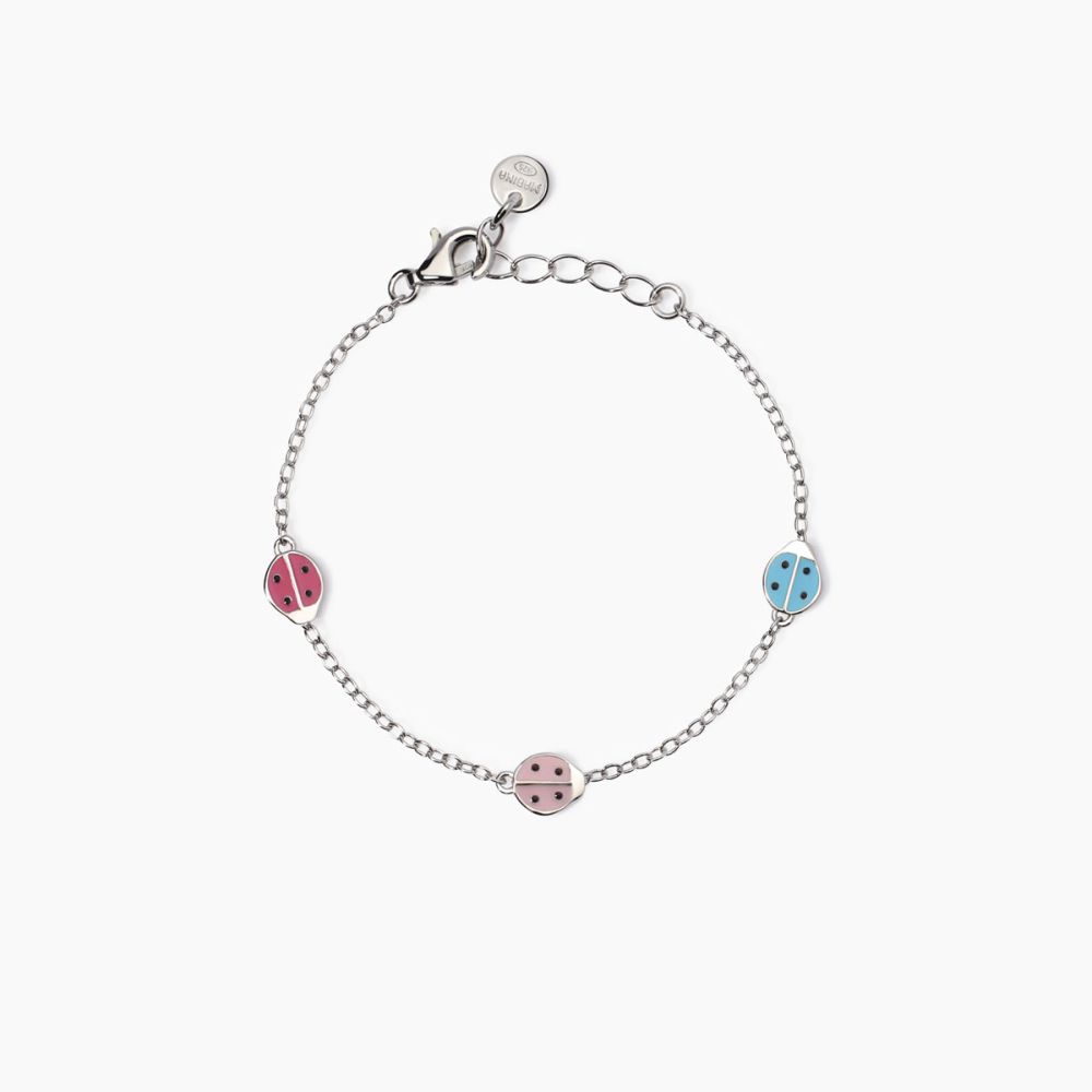 Mabina Bracciale Kids Argento Coccinelle Smaltate