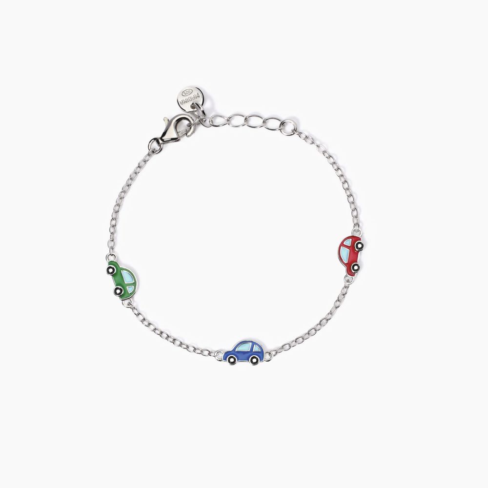 Mabina Bracciale Kids Argento Macchine Smaltate