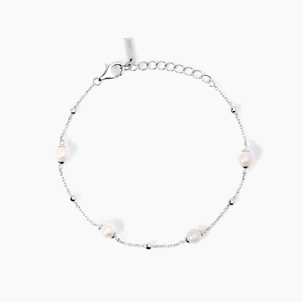 Mabina Bracciale Argento Perle Conchiglia