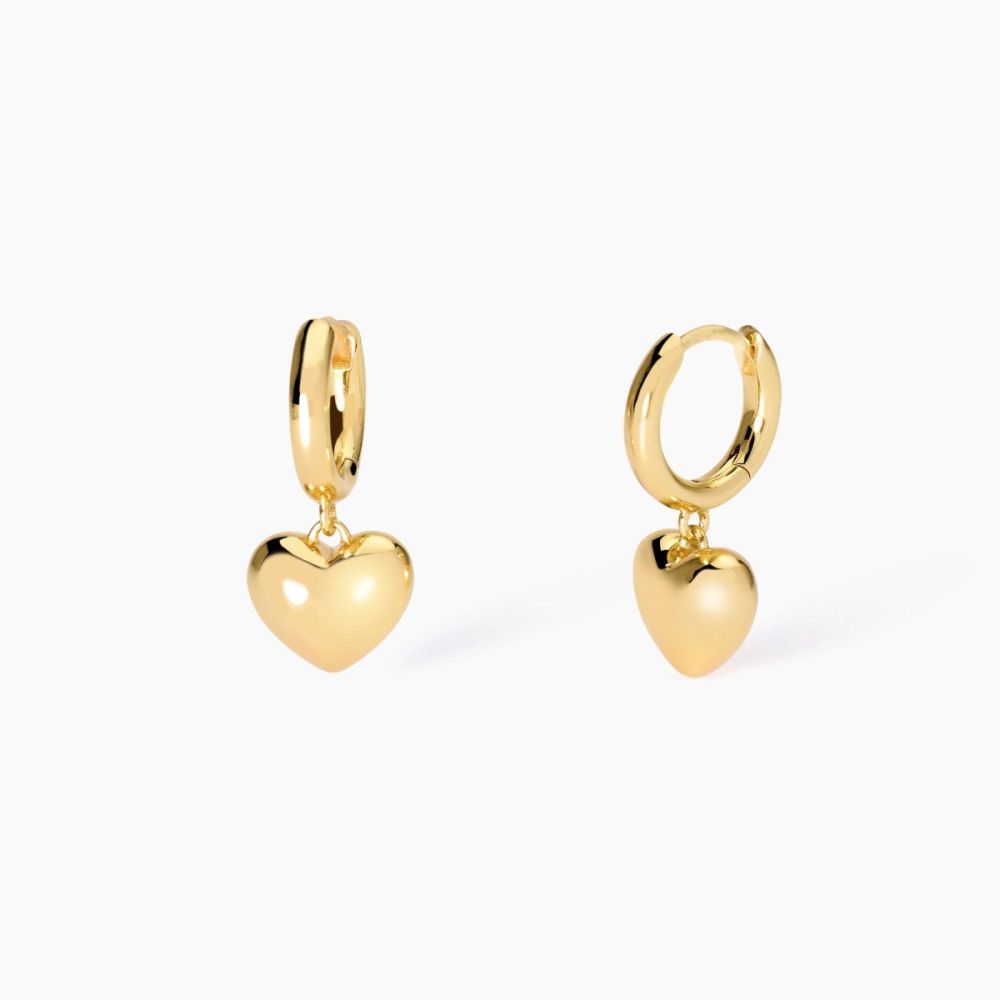 Mabina Cerchi Argento Gold con Cuore