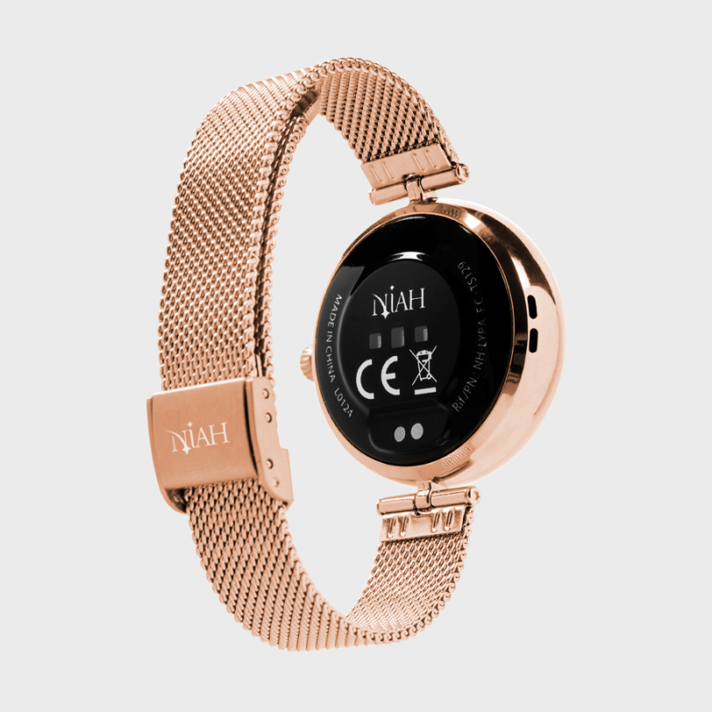 Techmade Smartwatch Lyra Silver Maglia Milano Rosè