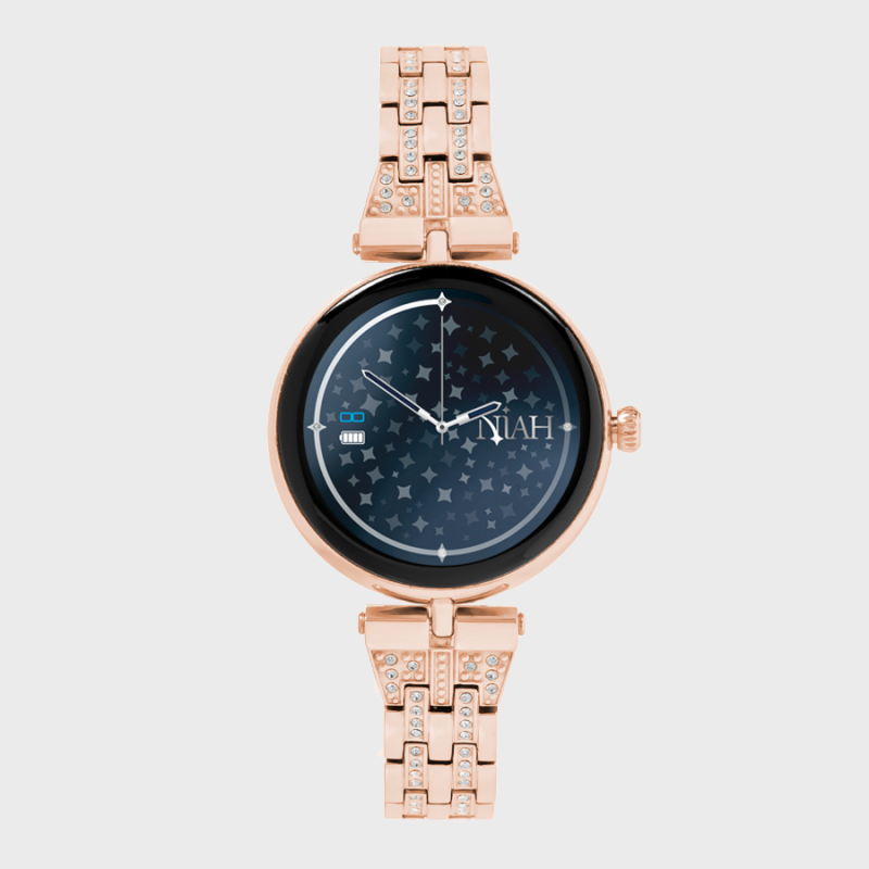 Techmade Smartwatch Lyra Maglia Media Rosè