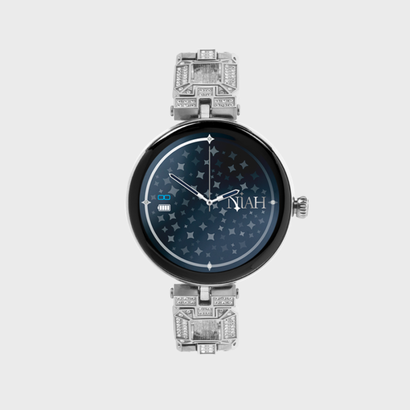 Techmade Smartwatch Lyra Maglia Grande Silver