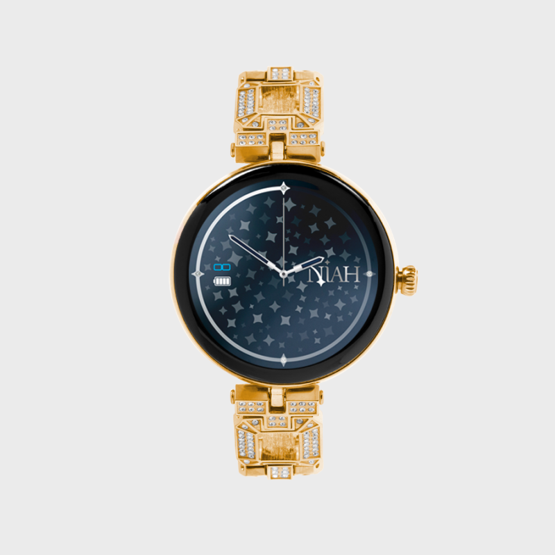 Techmade Smartwatch Lyra Maglia Grande Gold