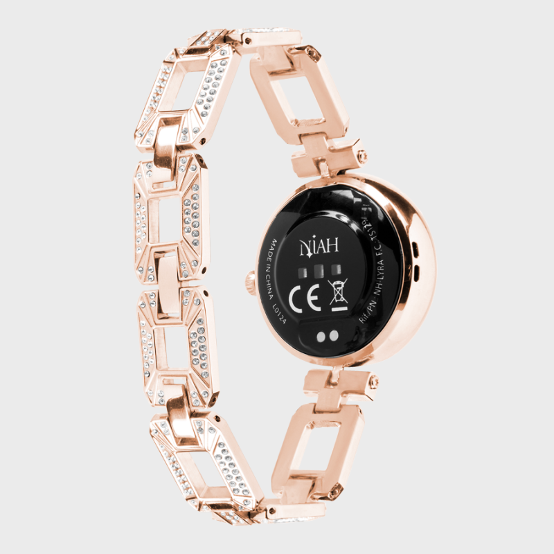 Techmade Smartwatch Lyra Maglia Grande Rosè