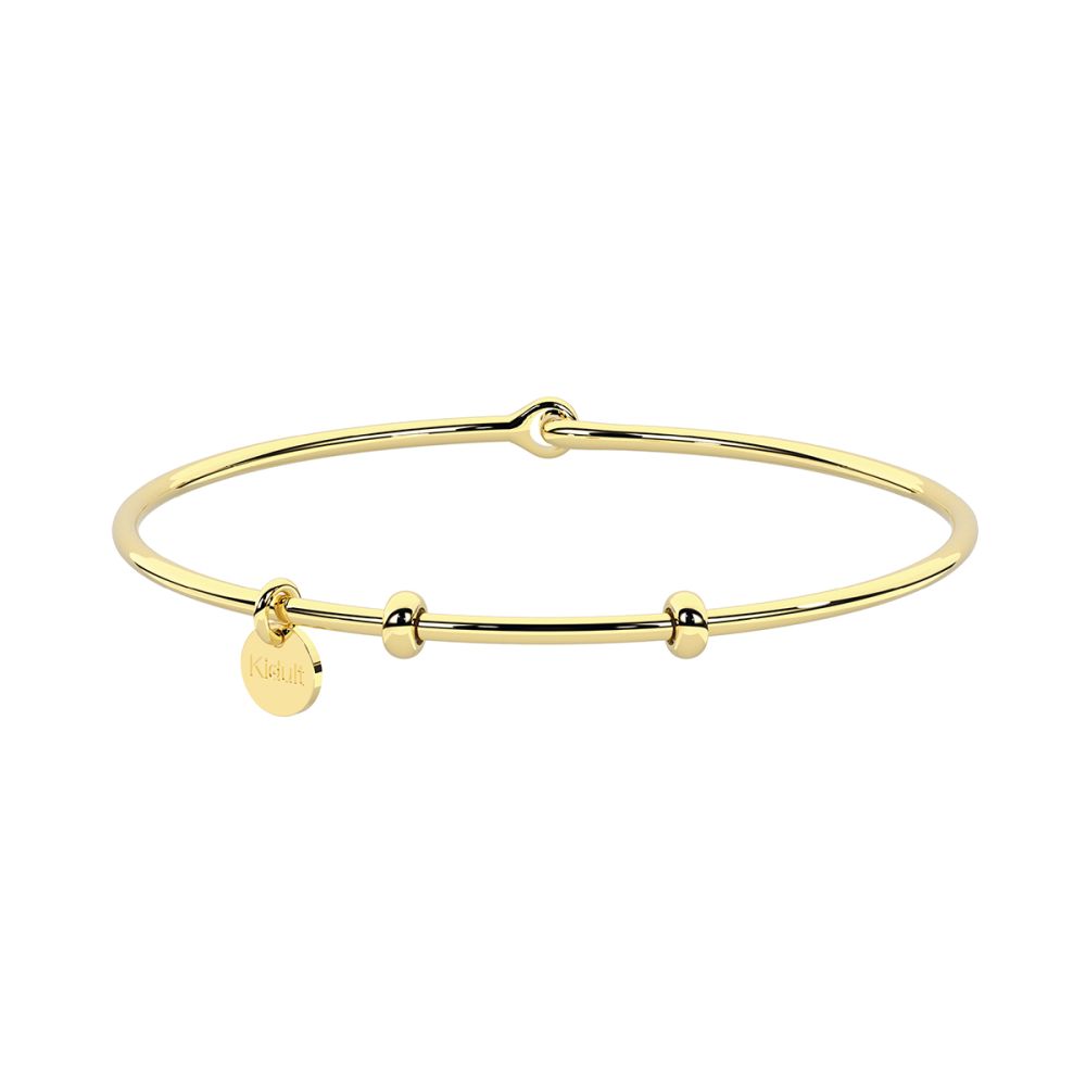 Kidult Bracciale Acciaio Gold Hula-Hoop componibile By You