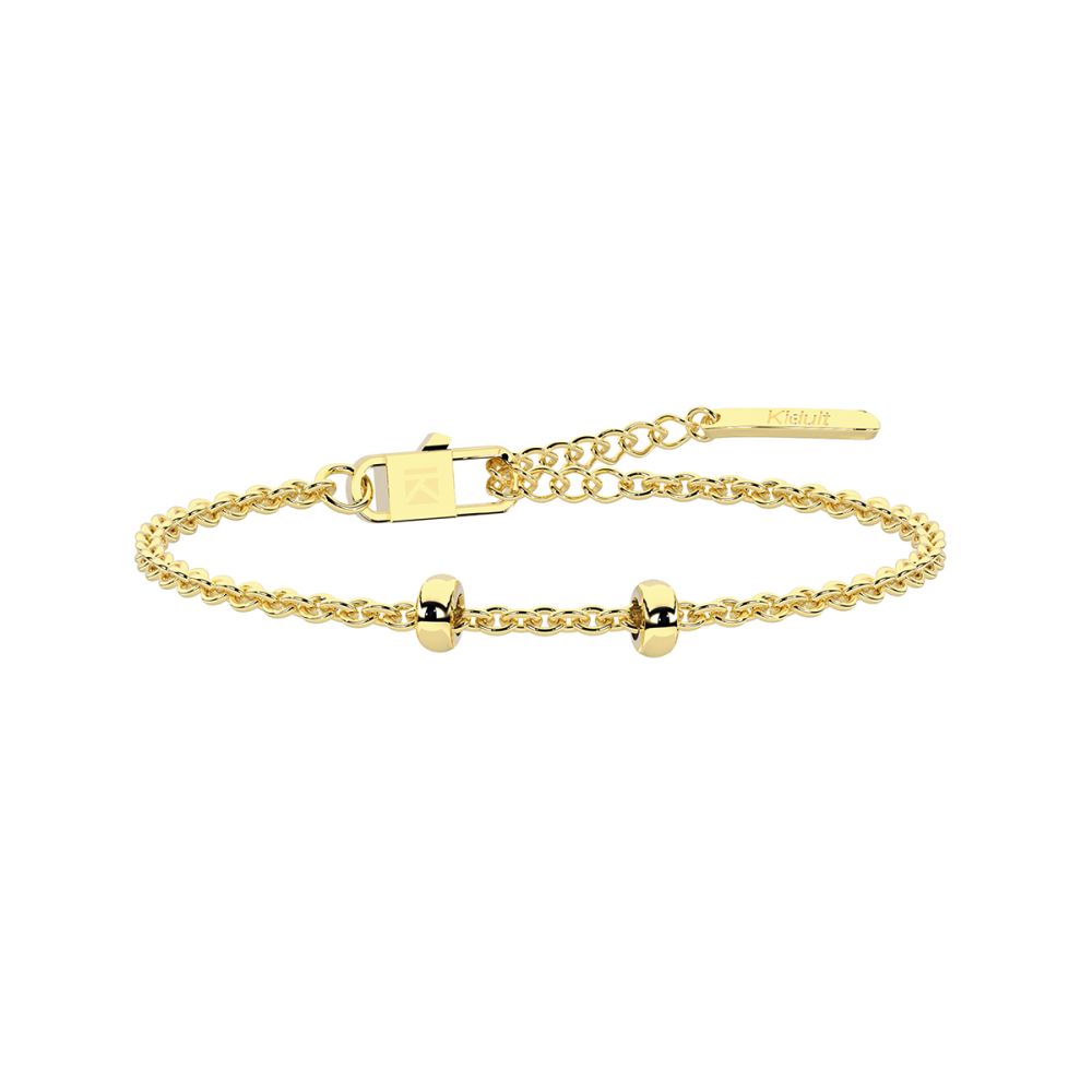 Kidult Bracciale Acciaio Gold Alba componibile By You