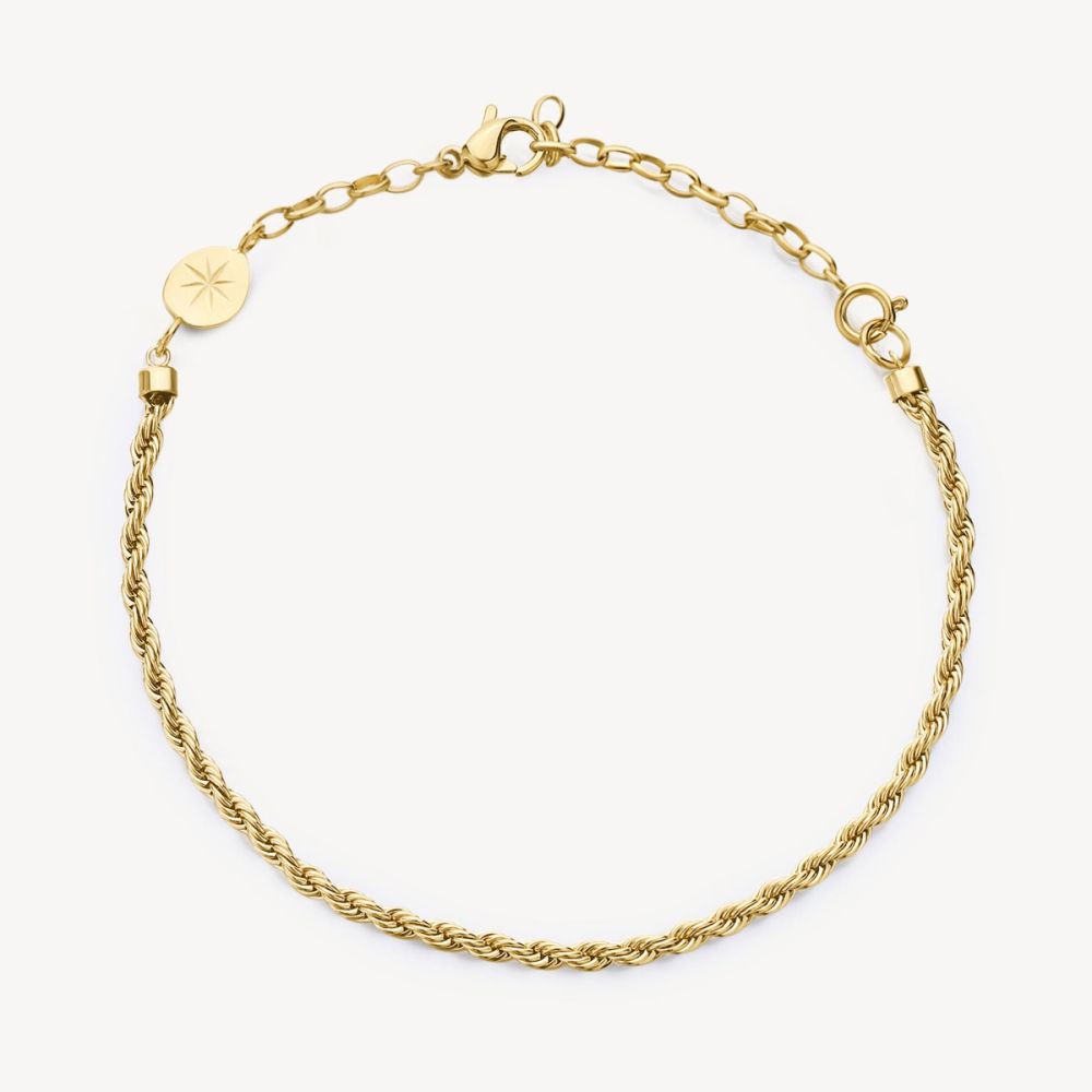 Brosway Bracciale Torchon Acciaio Gold Essential