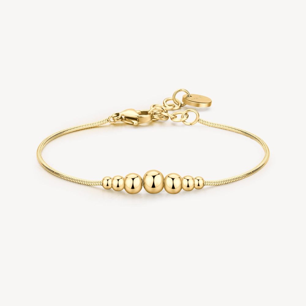 Brosway Bracciale Acciaio Gold Sfere Degradè