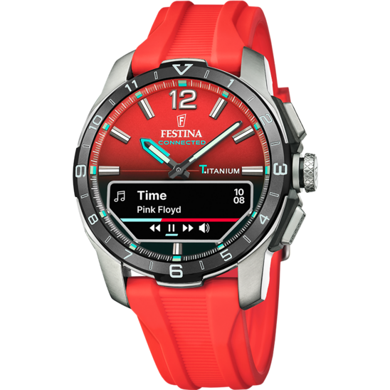 Festina Orologio Titanio Connected D Rosso