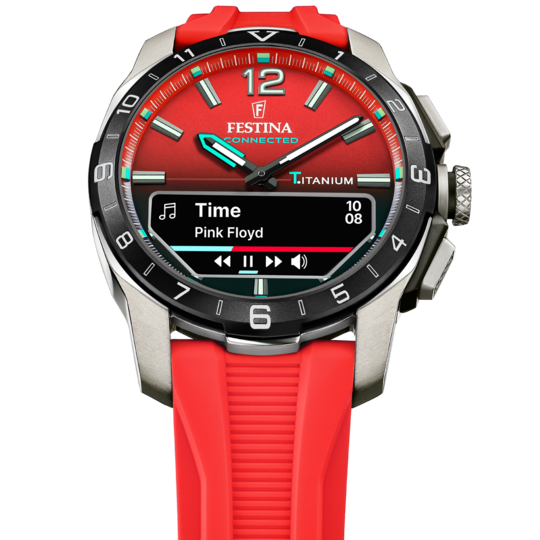 Festina Orologio Titanio Connected D Rosso