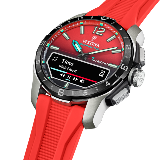 Festina Orologio Titanio Connected D Rosso