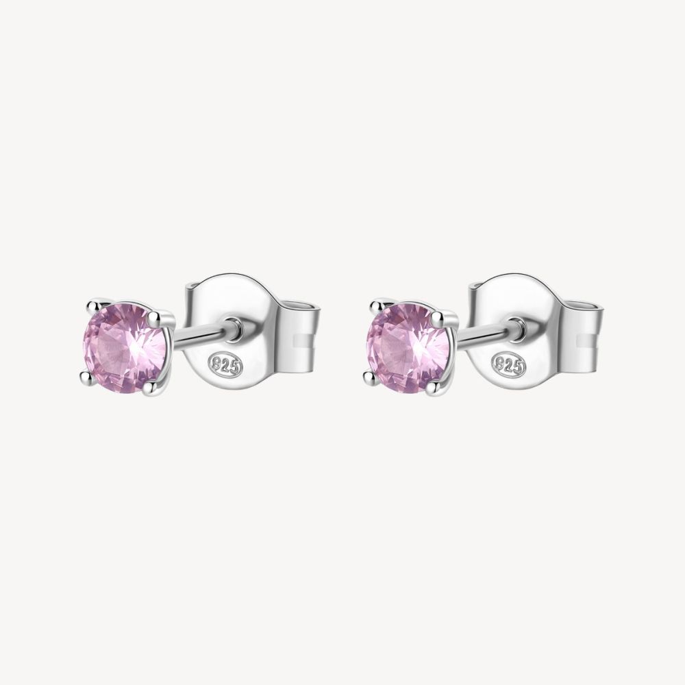 Brosway Orecchini Argento Cristalli Rosa Fancy