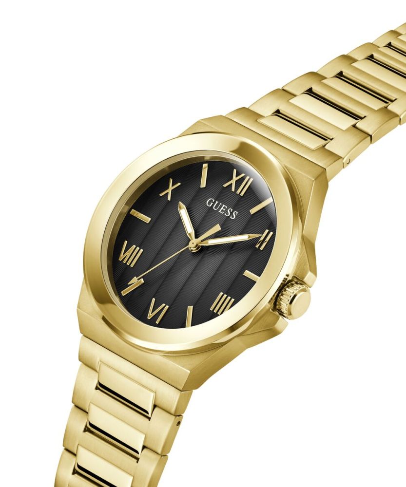 Guess Orologio Solo Tempo Acciaio Gold Vinyl