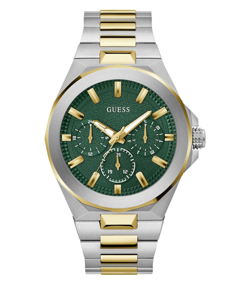 Guess Orologio Cronografo Acciaio Bicolore Dashboard