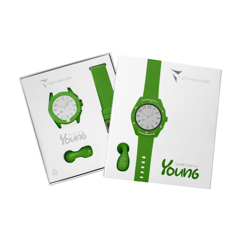 Techmade Smartwatch Young Verde