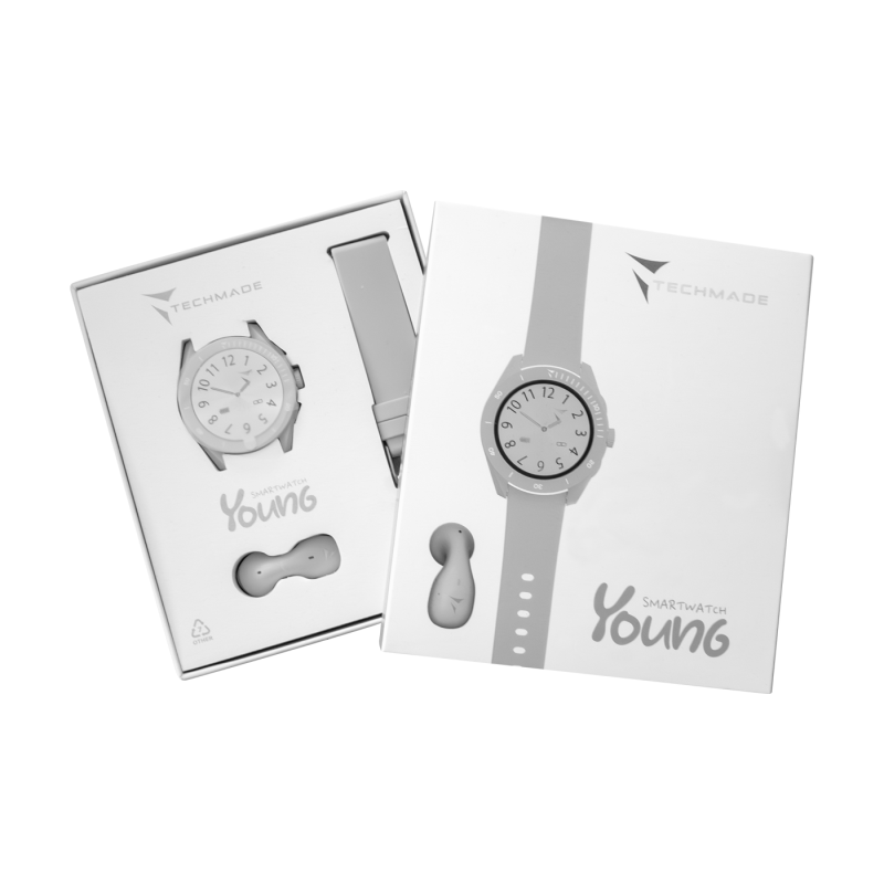 Techmade Smartwatch Young Bianco