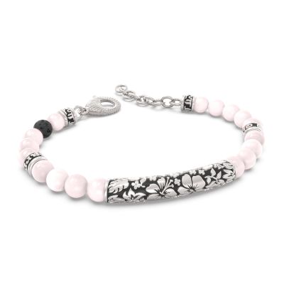 El Barrio Bracciale Quarzo Rosa Hawaii