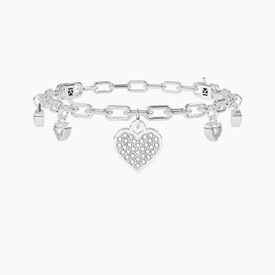 Kidult Bracciale Acciaio "I love you." Love