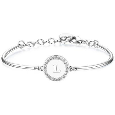 Brosway Bracciale Donna Acciaio Lettera L Chakra