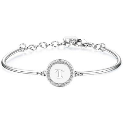 Brosway Bracciale Donna Acciaio Lettera T Chakra