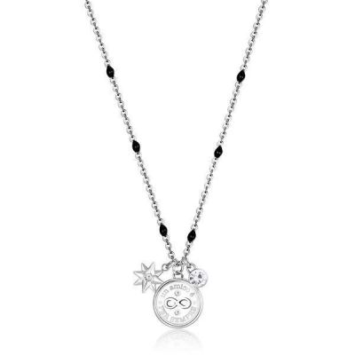 Brosway Collana Donna Acciaio Infinito e Stella Polare Chakra