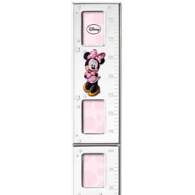 Disney Metro Minnie Laminato Argento e Legno 13X76