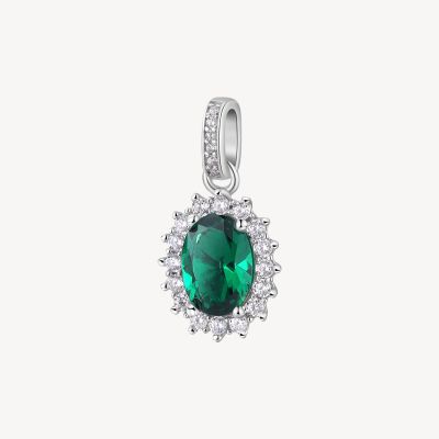 Brosway Pendente Argento Kate Verde Fancy