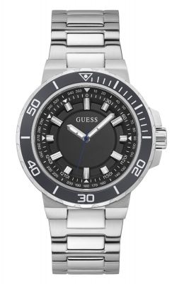 Guess Orologio Solo Tempo Uomo Acciaio Track