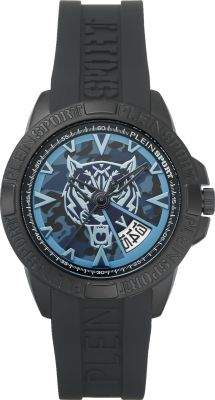 Plein Sport Orologio Acciaio Ip Nero Solo Tempo Touchdown